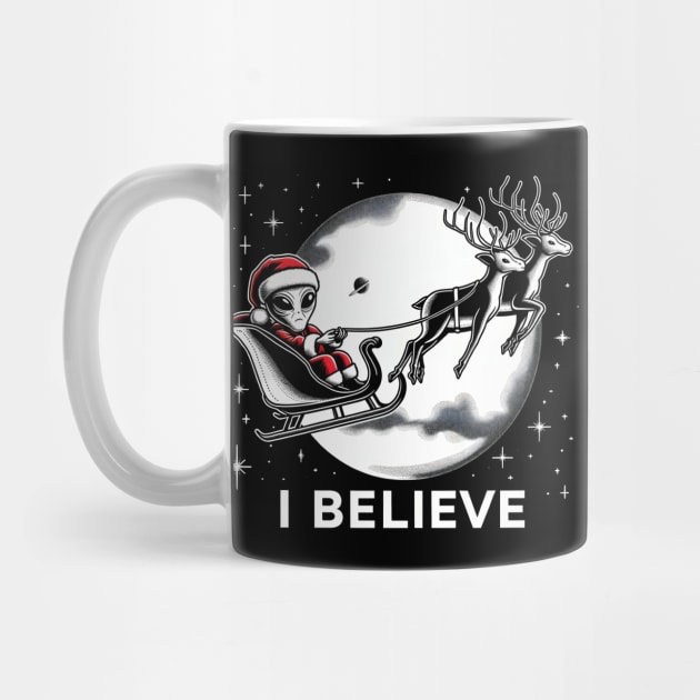 Cosmic Santa Believer by The Tee Bizarre